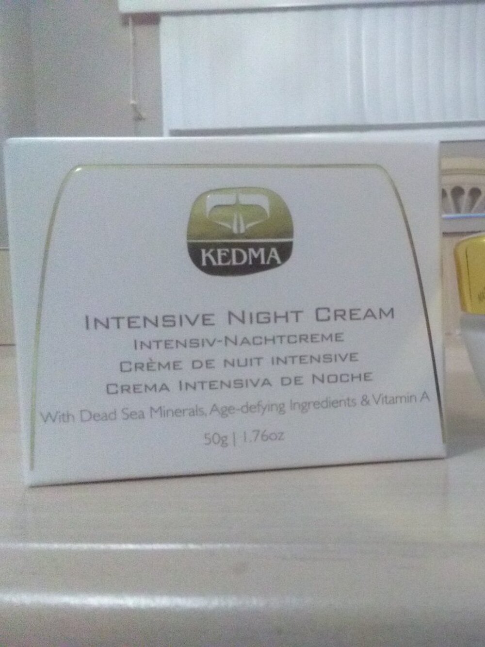 KEDMA INTENSIVE NIGHT CREAM-DEAD SEA MINERALS-AGE DEFYING INGREDIENTS &VITAMIN A